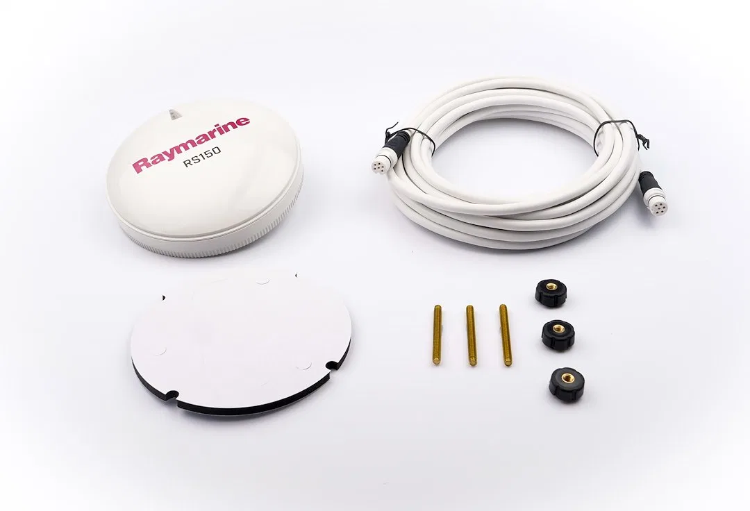 E70310 – RAYMARINE GPS Navigation System Antenna, Surface Or Pole Mount 4.27 Inch Diameter x 1.05 Inch Height -25 Deg...